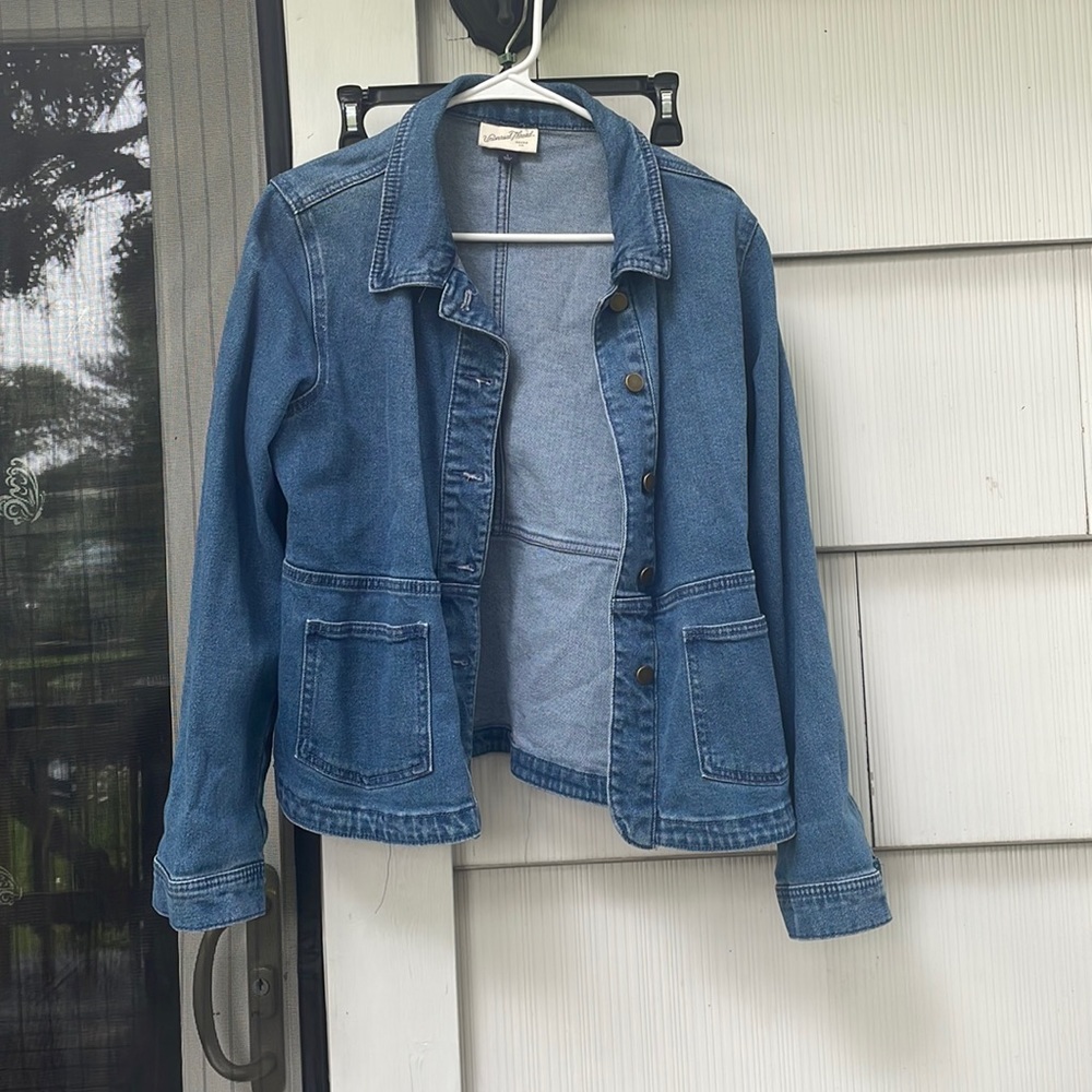 Universal Thread Button Up Jean Jacket - image 1